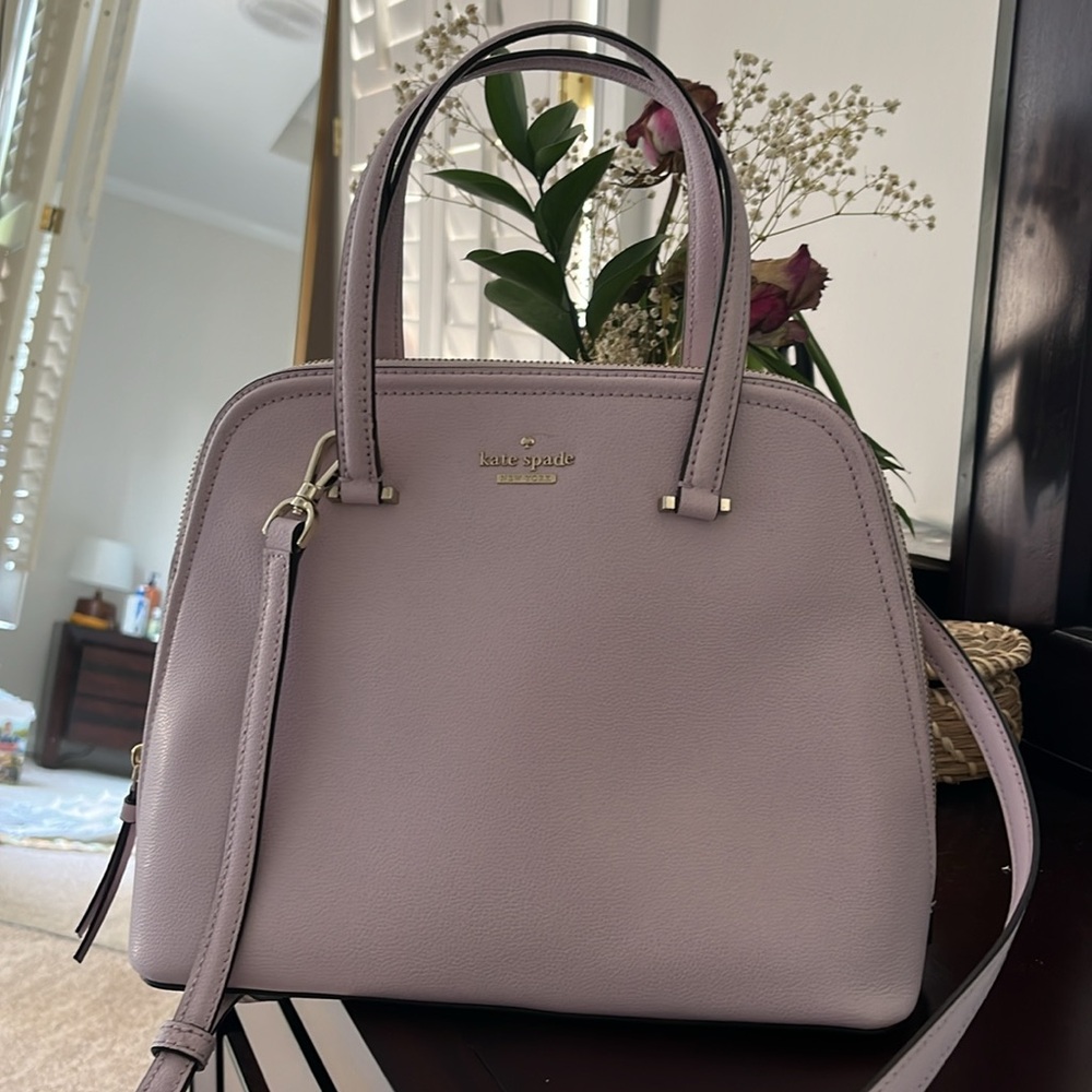 Beautiful lilac Kate spade purse